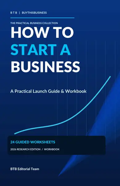 How to Start a Business official front cover artwork